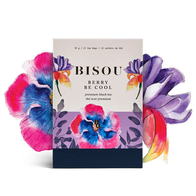 Berry Be Cool - Premium Black Tea - Bisou Bar (15 tea bags)