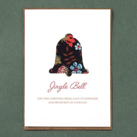 Liberty Jingle Bell - Greeting Card