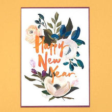 Load image into Gallery viewer, Happy New Year White Camellia - Greeting Card