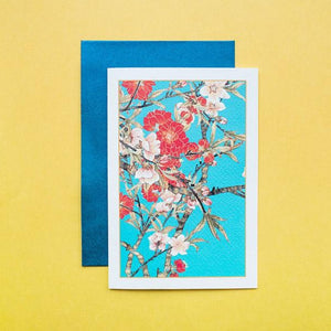 Blue Blossom Card