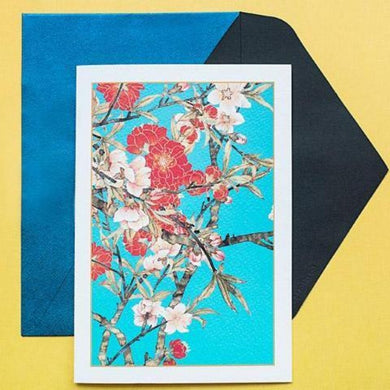 Blue Blossom - Greeting Card
