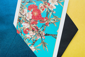 Blue Blossom Card