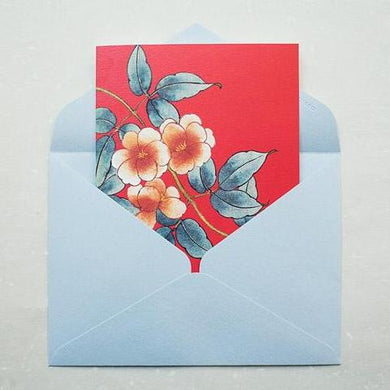Korean Blossom Card