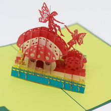 Load image into Gallery viewer, Two Fairies on Toadstool