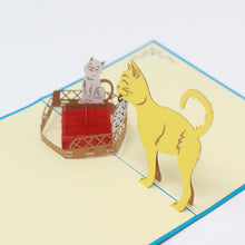 Load image into Gallery viewer, Mama Cat - Pop Up Card