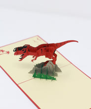 Load image into Gallery viewer, Tyrannosaurus Rex - Pop Up Card