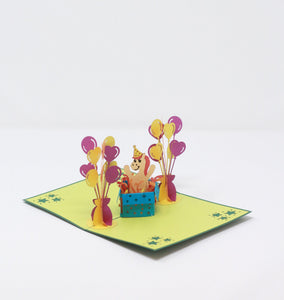 Birthday Pony - Pop Up Card