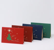 Load image into Gallery viewer, Three Christmas Trees - Pop Up Card
