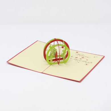 Christmas Orb - Pop Up Card