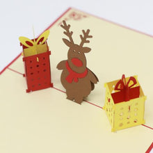 Load image into Gallery viewer, Rudolph - Pop Up Card