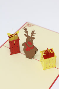 Rudolph - Pop Up Card