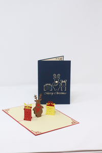 Rudolph - Pop Up Card