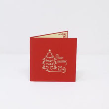 Load image into Gallery viewer, Merry Christmas Bushy Pine Tree