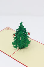 Load image into Gallery viewer, Bushy Pine Tree - Pop Up Card