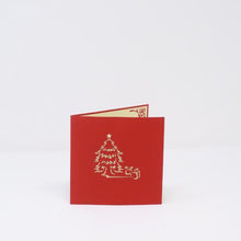 Load image into Gallery viewer, Bushy Pine Tree - Pop Up Card