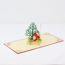 Load image into Gallery viewer, Santa, Deer, Tree and Snow Couple