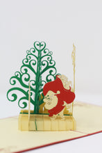 Load image into Gallery viewer, Santa, Deer, Tree and Snow Couple