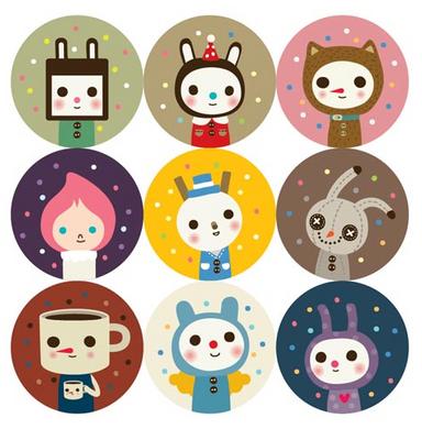 Drinky Doll Stickers