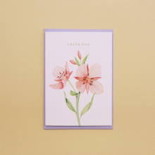 Load image into Gallery viewer, Pink Flower Thanks