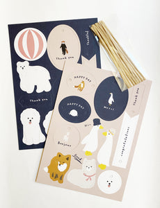 Daily Gift Tag Set - Animal