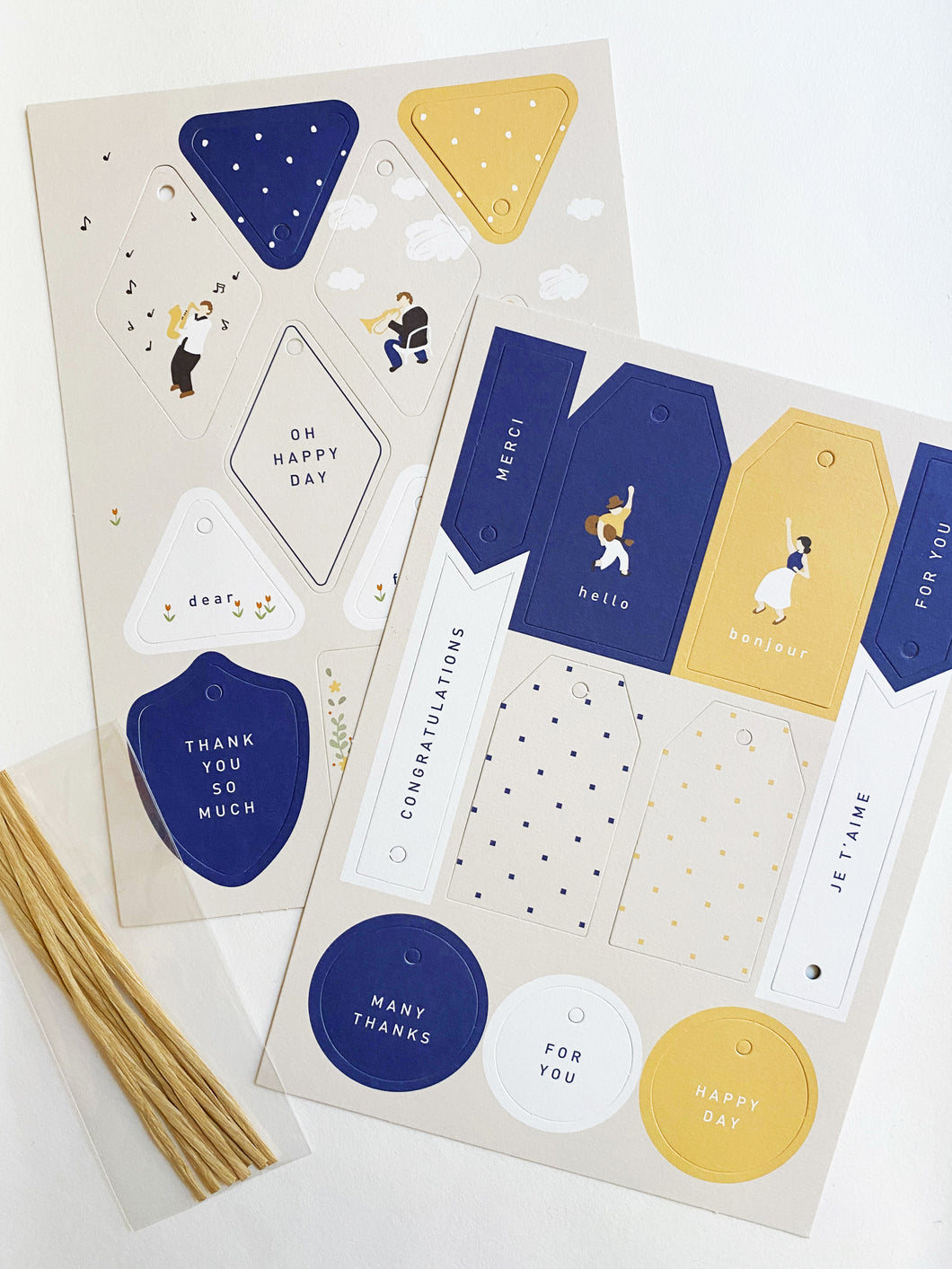 Daily Gift Tag Set - Festival