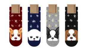 Puppy Holiday Socks