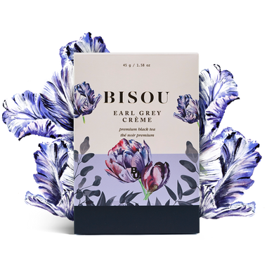 Earl Grey Crème - Premium Black Tea - Bisou Bar (15 Tea Bags)