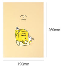 Load image into Gallery viewer, Exercise Book - Pretzel &amp; Cheese Pattern