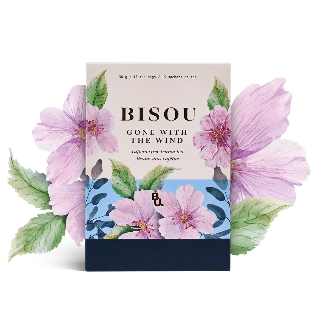 Gone With the Wind - Caffeine Free Herbal Tea - Bisou Bar - (15 tea bags)