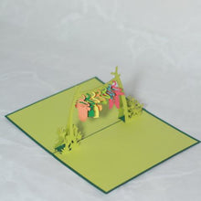 Load image into Gallery viewer, Baby Clothesline - Pop Up Card