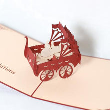 Load image into Gallery viewer, Classic Pram - Pop Up Card