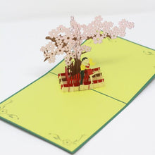 Load image into Gallery viewer, Kissing under Blossom Tree