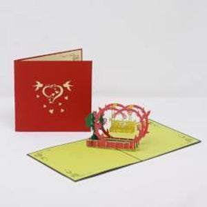 Love Swing - Pop Up Card