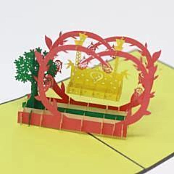 Love Swing - Pop Up Card