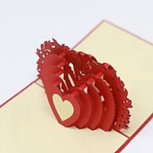 Load image into Gallery viewer, 3D Heart - Pop Up Card