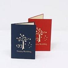 Load image into Gallery viewer, Happy Wedding Dancing Under Tree - Pop Up Card