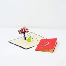 Load image into Gallery viewer, Happy Wedding Dancing Under Tree - Pop Up Card