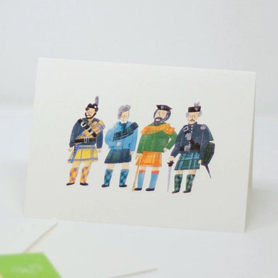 Happy Birthday Kilt - Greeting Card
