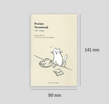 Load image into Gallery viewer, Lined Pocket Notebook - Fullmoon