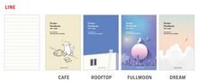 Load image into Gallery viewer, Lined Pocket Notebook - Fullmoon
