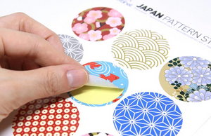 Japanese Pattern Stickers