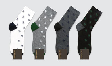 Moose Patterned Socks