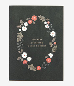 Notecard - You Make Everything Merry and Bright