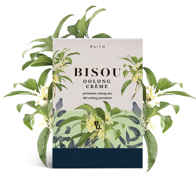 Oolong Crème - Premium Oolong Tea - Bisou Bar (15 Tea Bags)