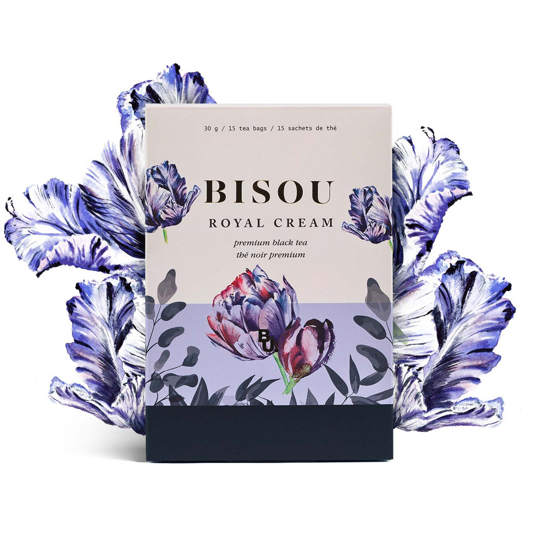 Royal Cream - Premium Black Tea - Bisou Bar - (15 tea bags)