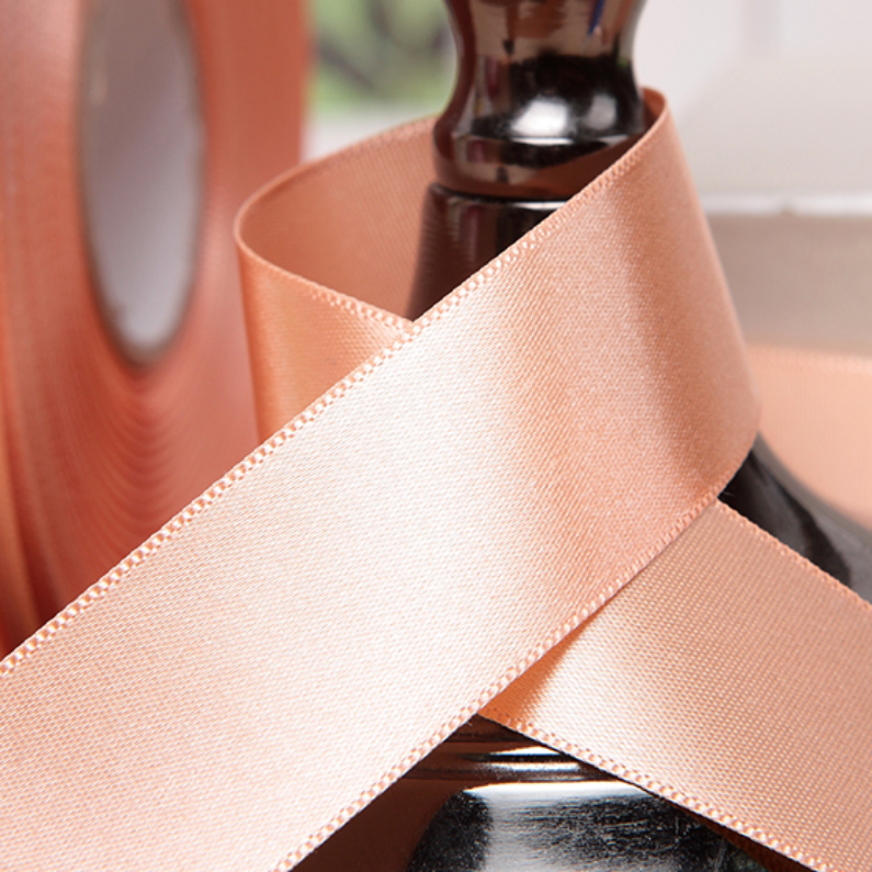 Satin Ribbon - Peach