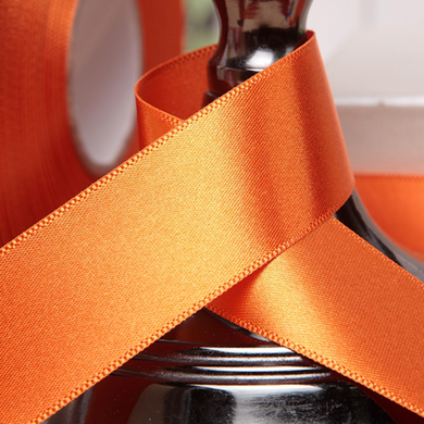 Satin Ribbon - Orange (21)