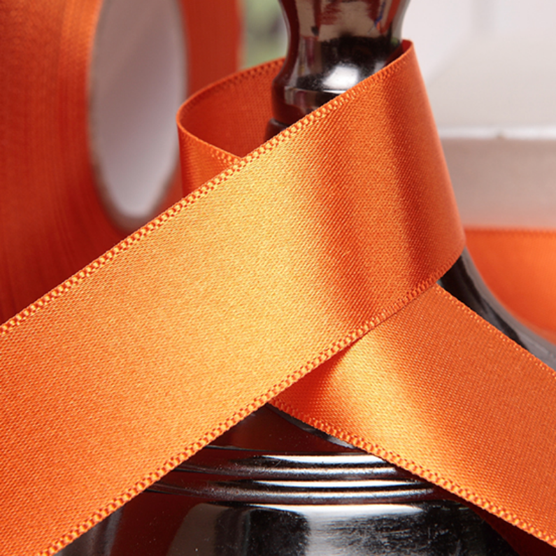 Satin Ribbon - Orange