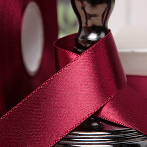 Satin Ribbon - Wine Red (24)