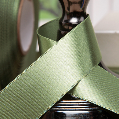 Satin Ribbon - Sage Green (39)